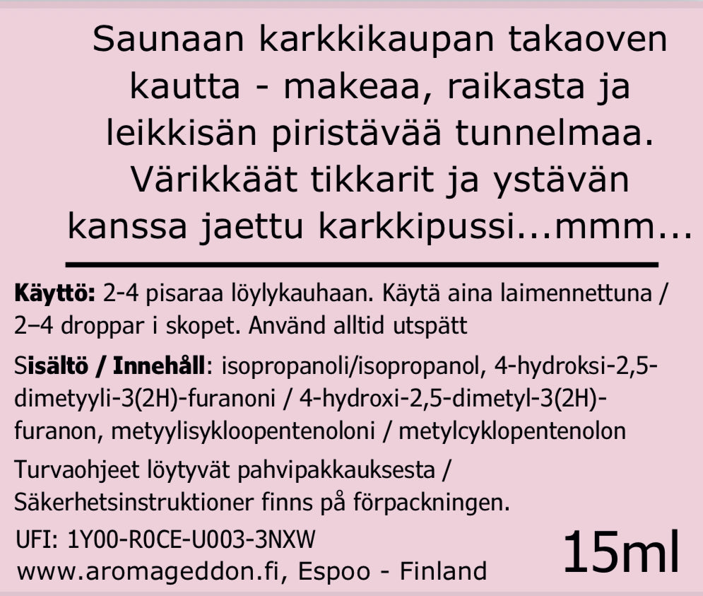 Karkkikepponen - saunatuoksu
