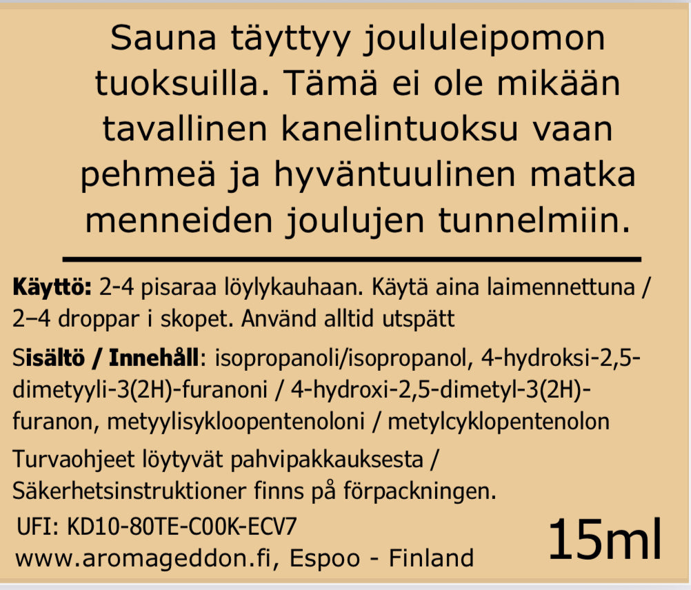 Piparipyörre - saunatuoksu